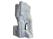 Load image into Gallery viewer, Battle Ruined Tower Medieval Ruins 28mm Tabletop Terrain RPG Wargaming Scenery

