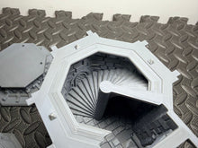 Load image into Gallery viewer, 28mm Arabic Desert Minaret Tower - Corsairs Korshadir Tabletop Wargaming Terrain
