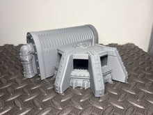 Load image into Gallery viewer, 28mm Wargaming Industrial Bunker Generator Sci Fi Grimdark Tabletop Terrain
