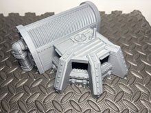 Load image into Gallery viewer, 28mm Wargaming Industrial Bunker Generator Sci Fi Grimdark Tabletop Terrain
