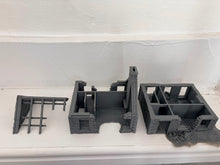 Load image into Gallery viewer, 28mm Ruined House Tabletop Terrain Wargaming WW2 Buildings Destroyed
