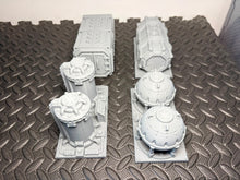 Load image into Gallery viewer, Fuel Storage Objective Markers 28mm Sci Fi Scatter Terrain Scenery Wargaming
