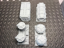 Load image into Gallery viewer, Fuel Storage Objective Markers 28mm Sci Fi Scatter Terrain Scenery Wargaming
