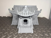 Load image into Gallery viewer, Dragonwind Outpost Building Eastern Oriental Fantasy Tabletop 28mm 32mm RPG Wargaming Terrain
