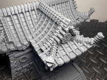 Load image into Gallery viewer, Dragonwind Outpost Building Eastern Oriental Fantasy Tabletop 28mm 32mm RPG Wargaming Terrain
