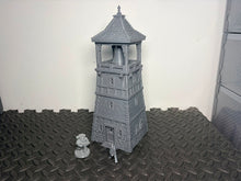 Load image into Gallery viewer, Briarwood Watch Tower Bell Tower Medieval Fantasy Scatter Terrain 28mm 32mm
