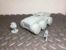 Load image into Gallery viewer, Large Unmanned Combat Transport Vehicle Sci-Fi Skirmish Scatter Terrain 28-32mm

