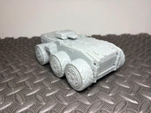 Load image into Gallery viewer, Large Unmanned Combat Transport Vehicle Sci-Fi Skirmish Scatter Terrain 28-32mm
