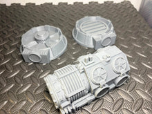 Load image into Gallery viewer, Sci-Fi Industrial Side Generator &amp; Vents Scatter Terrain 28mm Wargaming Scenery
