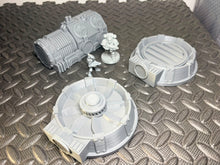 Load image into Gallery viewer, Sci-Fi Industrial Side Generator &amp; Vents Scatter Terrain 28mm Wargaming Scenery
