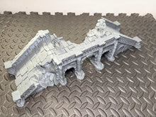 Load image into Gallery viewer, Arkenfell Battle Ruined Bridge Medieval Fantasy D&amp;D Terrain 32mm 28mm 20mm 15mm
