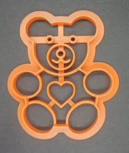Load image into Gallery viewer, Teddy Bear 3D Printed Cookie Cutter Stamp Baking Biscuit Shape Tool
