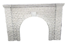 Load image into Gallery viewer, TT120 Gauge Twin Track Tunnel Portal Model Train Portal Entrance Stone Effect
