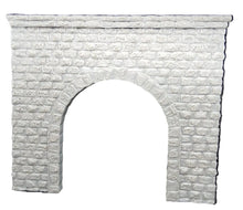 Load image into Gallery viewer, TT120 Gauge Stonework Detail Railway Tunnel Single Track Model Portal Entrance
