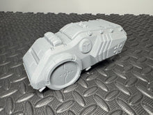 Load image into Gallery viewer, Ambulance Medivac Vehicle Sci-Fi Skirmish Games Scatter Terrain 28mm 32mm Heroic
