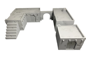 28mm Desert Settlement Sci-Fi Dwellings Adobe Buildings Scenery Scatter Terrain 3D Printed