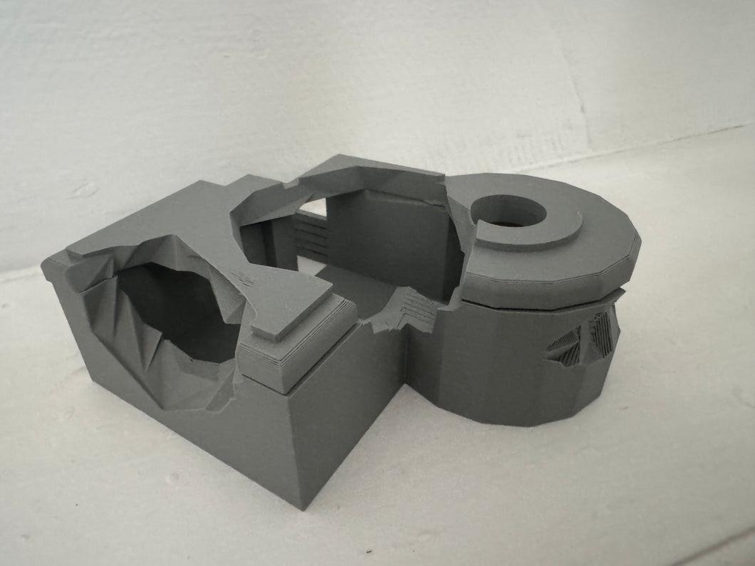 WW2 Destroyed Bunker 3 D-Day Wargaming Ruined Terrain Scenery 28mm 3d Printed