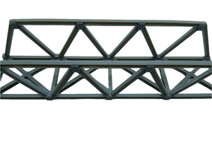 Lattice Girder Railway Bridge N Gauge - Girder Section only No Supports