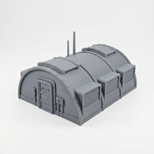 Load image into Gallery viewer, Military Medical Outpost Barracks - 28mm Wargaming Scatter Terrain
