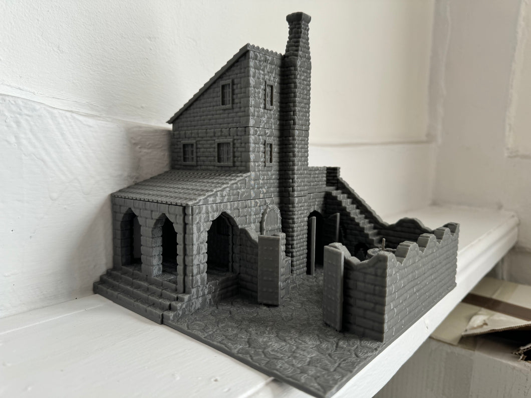 Medieval Brewery -  Meadery - Distillery - Wargaming Building 28mm - Tabletop Gaming