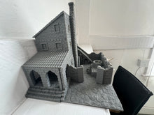 Load image into Gallery viewer, Medieval Brewery -  Meadery - Distillery - Wargaming Building 28mm - Tabletop Gaming
