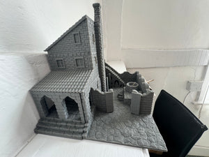 Medieval Brewery -  Meadery - Distillery - Wargaming Building 28mm - Tabletop Gaming