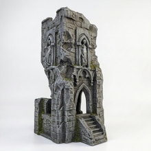 Load image into Gallery viewer, Battle Ruined Tower Medieval Ruins 28mm Tabletop Terrain RPG Wargaming Scenery
