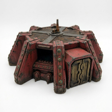 Load image into Gallery viewer, Industrial Grimdark Command Bunker Outpost Sci Fi Wargaming Terrain 28mm
