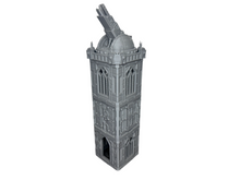 Load image into Gallery viewer, Grid City Gothic Cannon Tower #1 Sci Fi Building 28mm 32mm Terrain 3D Printed
