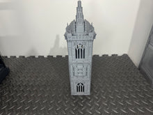 Load image into Gallery viewer, Grid City Gothic Cannon Tower #1 Sci Fi Building 28mm 32mm Terrain 3D Printed
