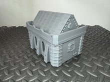 Load image into Gallery viewer, Gothic Chapel Church Industrial Sci Fi Building 28mm 32mm Terrain 3D Printed
