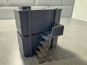 OO Gauge Construction Site Office Portacabin Roadworks Scenery Terrain 3D Printed