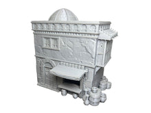 Load image into Gallery viewer, 28mm Arabian Desert Shop Building Domed Roof – Corsairs Korshadir Tabletop Wargaming Terrain
