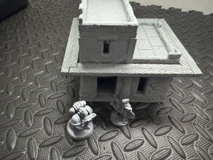 Desert House Building 28mm Wargaming Terrain 3D Printed D&D Scatter Terrain