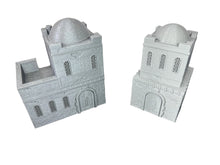 Load image into Gallery viewer, Desert House Pack of 2 Star Wars Legion Style 28mm Terrain Desert Edge Building
