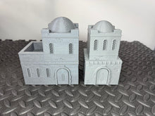 Load image into Gallery viewer, Desert House Pack of 2 Star Wars Legion Style 28mm Terrain Desert Edge Building
