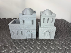 Desert House Pack of 2 Star Wars Legion Style 28mm Terrain Desert Edge Building