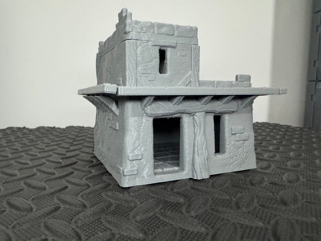 Desert House Building 28mm Wargaming Terrain 3D Printed D&D Scatter Terrain