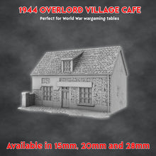 Load image into Gallery viewer, Village Cafe Normandy World War 2 Wargaming Scenery 15mm 20mm 28mm Dark Realms
