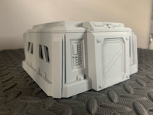 Load image into Gallery viewer, Defence Bunker Supply Depot Building Wargaming Sci-Fi 28mm 3D Printed in Grey
