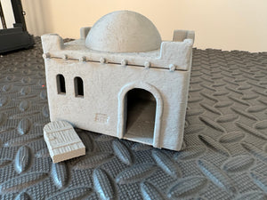 Desert House 3 Outer Rim Tatooine Sci Fi Style Building 28mm Wargaming Terrain 3D Printed