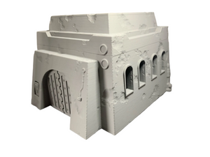 Desert Settlement Hall Building Sci-Fi Scenery Scatter Terrain 28mm 3D Printed