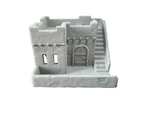 Desert House 2 Outer Rim Tatooine Sci Fi Style Building 28mm Wargaming Terrain 3D Printed