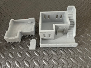 Desert House 2 Outer Rim Tatooine Sci Fi Style Building 28mm Wargaming Terrain 3D Printed