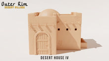 Load image into Gallery viewer, Desert House 4 Outer Rim Tatooine Sci Fi Style Building 28mm Wargaming Terrain 3D Printed
