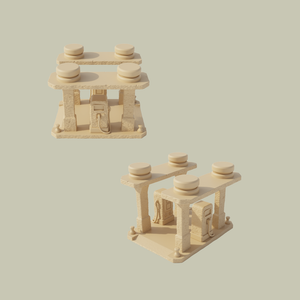 Energy Fuel Station 28mm Sci-Fi Desert Scatter Terrain Desertmania