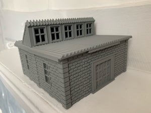 Interlocking Section Factory Warehouse for Modern Warfare Wargaming 28mm