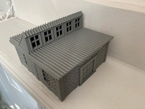 Interlocking Section Factory Warehouse for Modern Warfare Wargaming 28mm