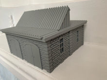 Load image into Gallery viewer, Interlocking Section Factory Warehouse for Modern Warfare Wargaming 28mm
