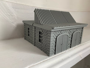 Interlocking Section Factory Warehouse for Modern Warfare Wargaming 28mm